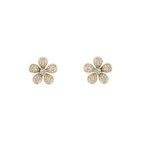 Diamond earrings Flower Dream