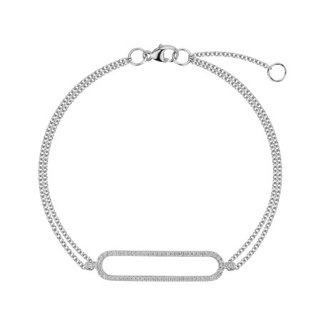 Bracelet with diamonds Dazzle