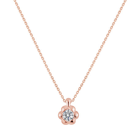 Diamond necklace Blooming Love