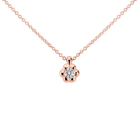 Diamond necklace Blooming Love