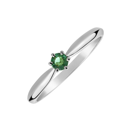 Ring with Emerald Eternal Joy