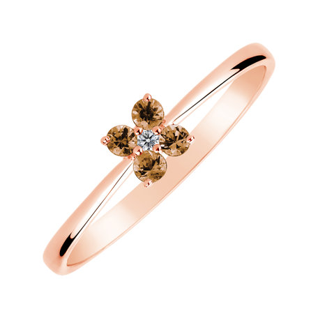 Diamond ring Divine Bloom