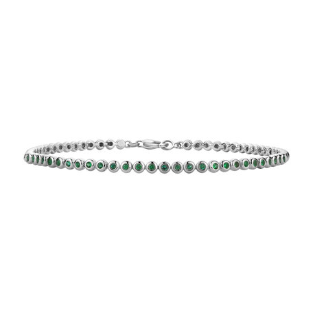 Bracelet with Emerald Essential Spendour