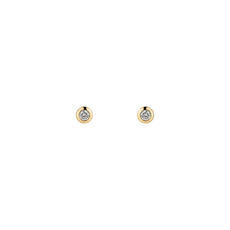 Diamond earrings Sparkling Dots