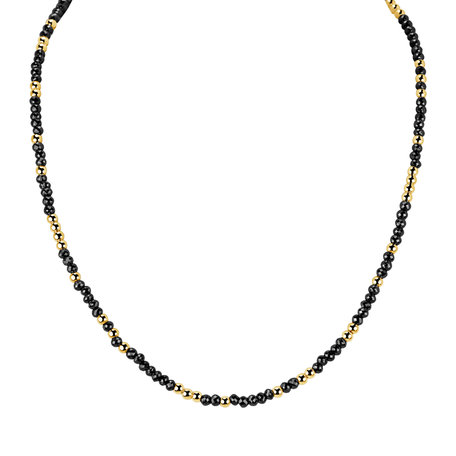 Necklace with black diamonds Night Chain