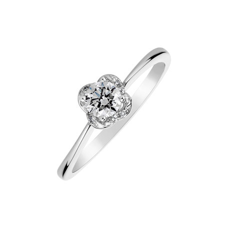 Diamond ring Infinity Edge