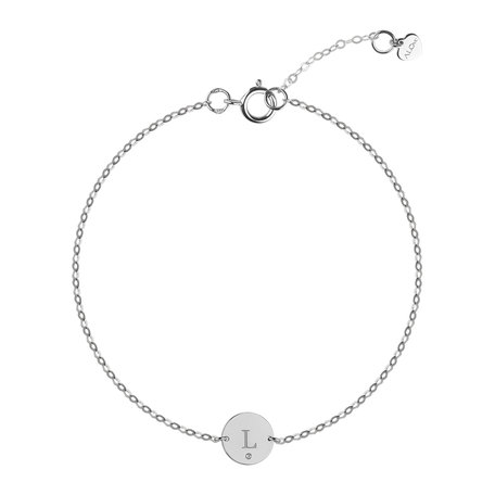 Diamond bracelet Little Coins L