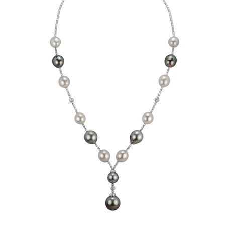 Necklace with Pearl Will to Power