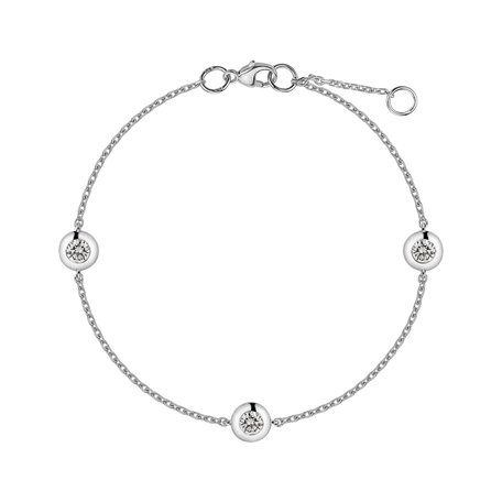 Bracelet with diamonds Sparkling Dot