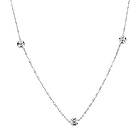 Diamond necklace Sparkling Dots