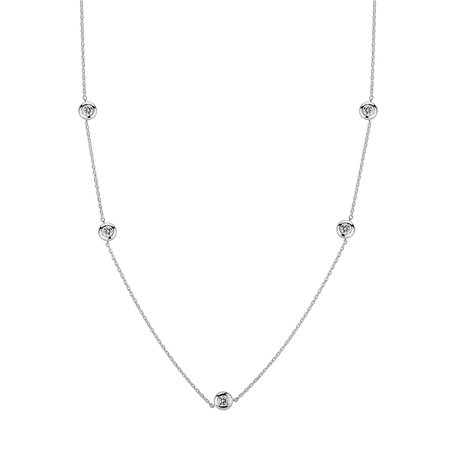 Diamond necklace Sparkling Dots