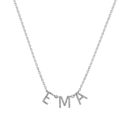 Diamond necklace Ema Shine