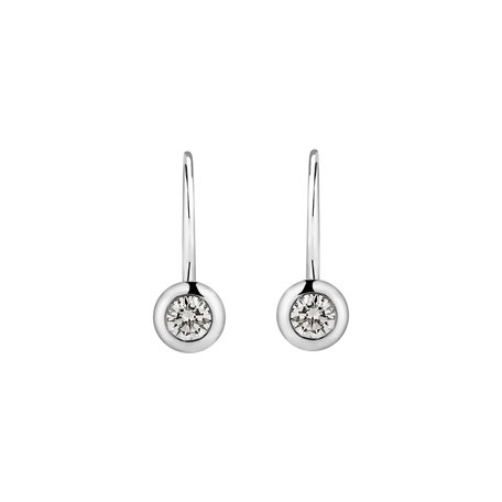 Diamond earrings Sparkling Drops