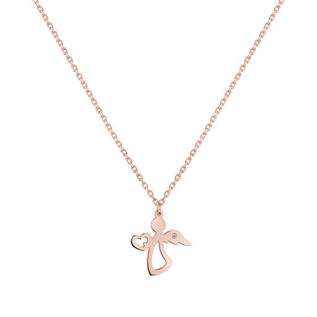 Diamond necklace Angel of Love