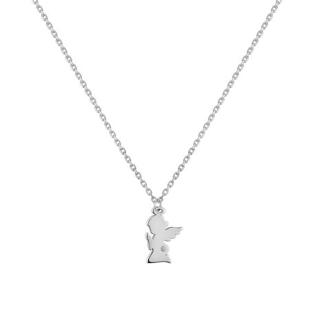 Diamond necklace Lonely Angel