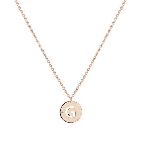 Diamond necklace Cut Coins G