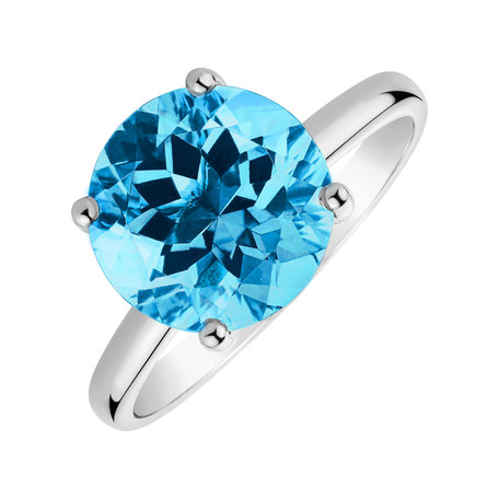 Ring with Topaz Bonbon