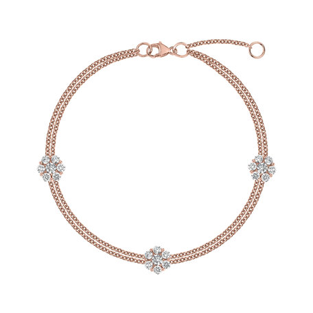 Bracelet with diamonds Evening Sky