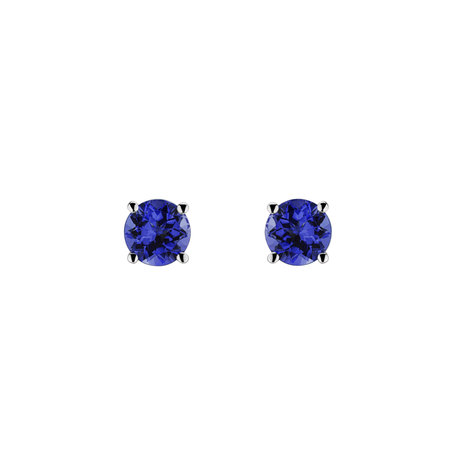 Earrings with Tanzanite Virginia Sparkle