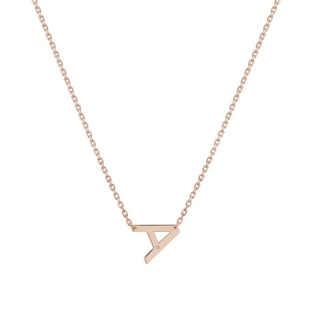 Diamond necklace Big Laser Line A