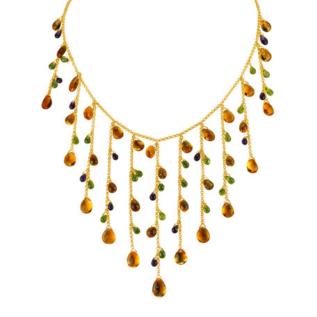 Necklace with gemstones Fiorentini