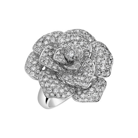 Diamond ring La Rose