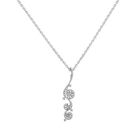 Diamond pendant Cassio