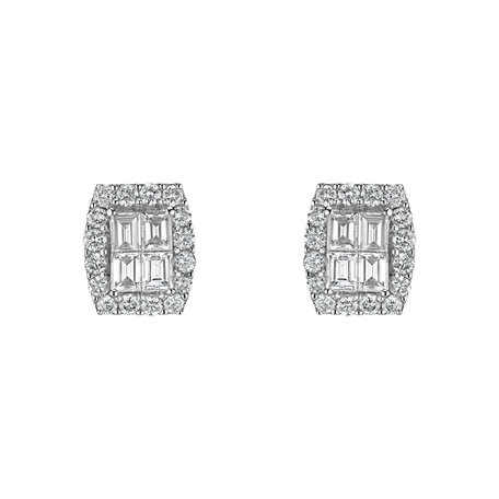 Diamond earrings Ganesh