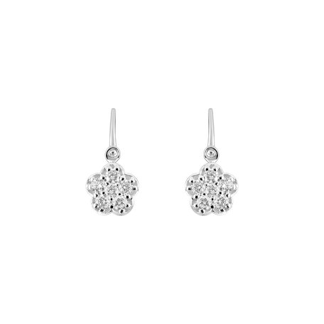 Children's diamond earrings Arleta