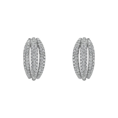 Diamond earrings Mala