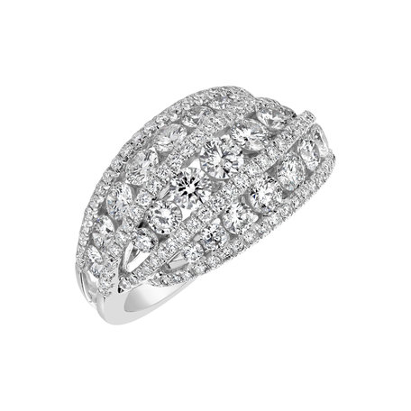 Diamond ring Clair Marin