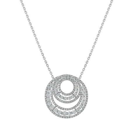 Diamond pendant Moon Shine