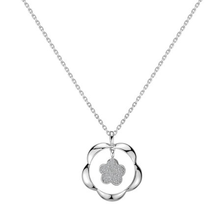 Diamond pendant Powerfull Bloom