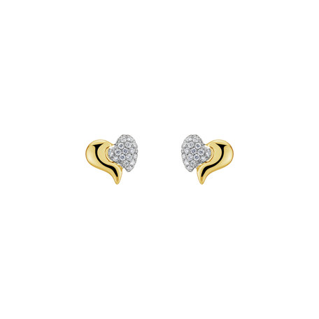 Diamond earrings Brave Heart