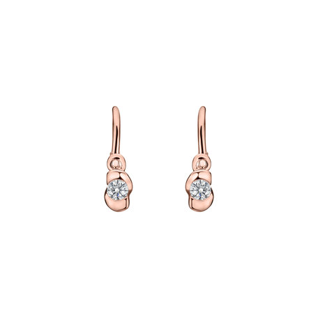 Children's diamond earrings Larita