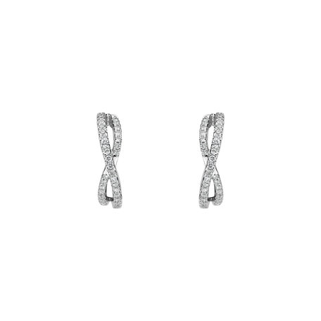 Diamond earrings Eternity Elegance