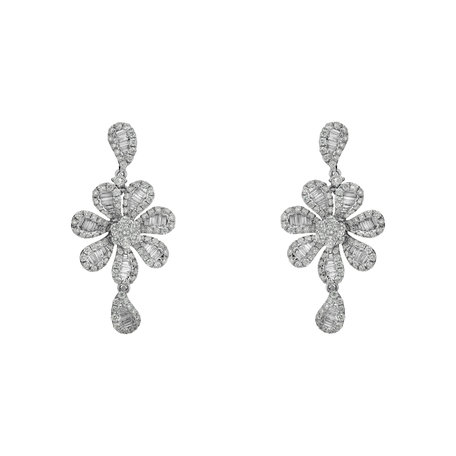 Diamond earrings Glamour Magnolia