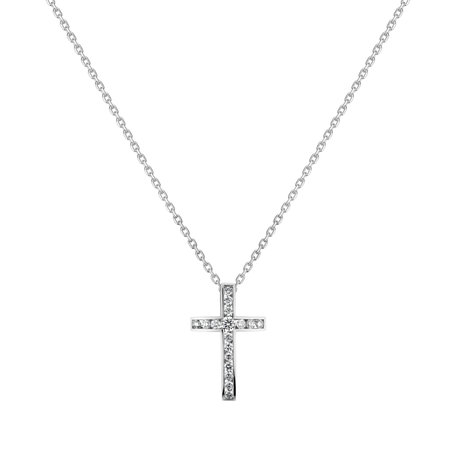 Diamond pendant Pristine Faith