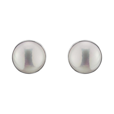 Earrings with Pearl Olenou