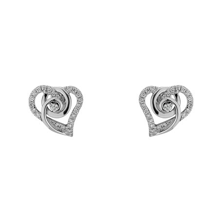 Diamond earrings Riva Love