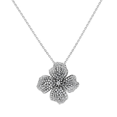 Diamond pendant Les Roses