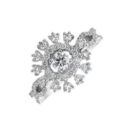 Diamond ring Snow Queen