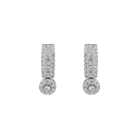 Diamond earrings Georgiana