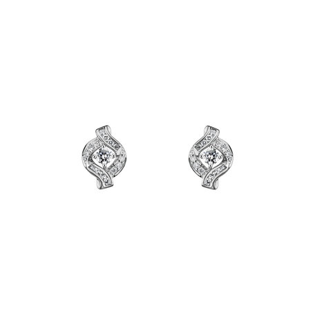 Diamond earrings Light of Moon