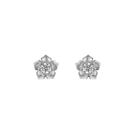 Diamond earrings Sublime Bloom