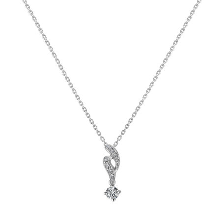 Diamond pendant Sky Ribbon