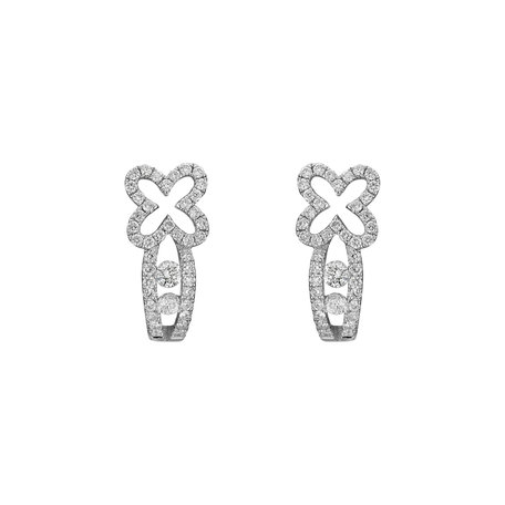 Diamond earrings Lucky Ones