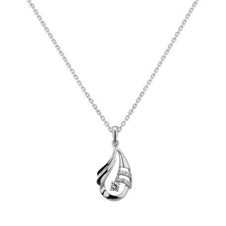 Diamond pendant Surrvive Glance