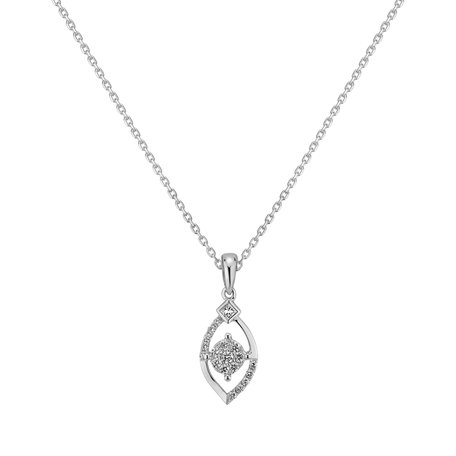 Diamond pendant Solaris