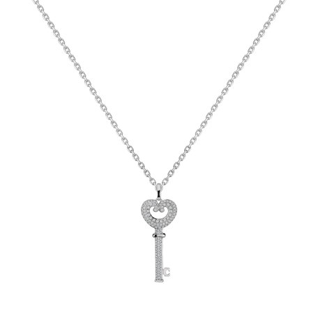 Diamond pendant Lovely Key